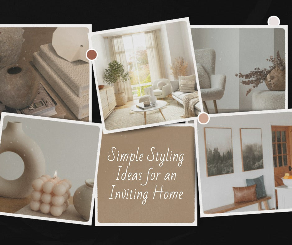 Simple Rental Styling Simple Styling Ideas for an Inviting Home – Sylvie B designs Boutique