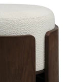 Capsula - Dark Brown & Off-White Boucle
