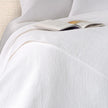 Contemporain White Sticthed Quilt