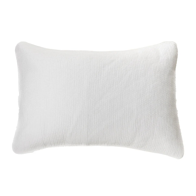 Contemporain White Pillow Sham