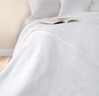 Contemporain White Sticthed Quilt