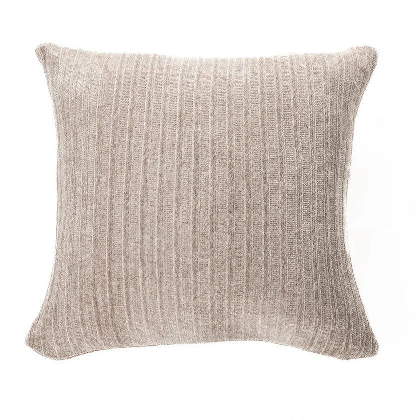 Hippy Taupe Chenille Decorative