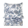 NIL Blue and White Reversible Quilt
