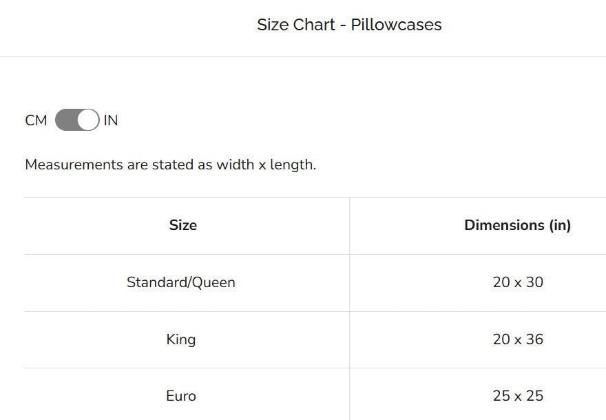 Pima Cotton Pillowcases