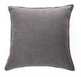 Linen Stone Wash Charcoal Decorative Pillow